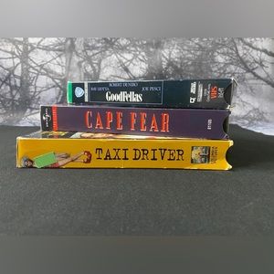 Robert De Niro VHS Lot of 3